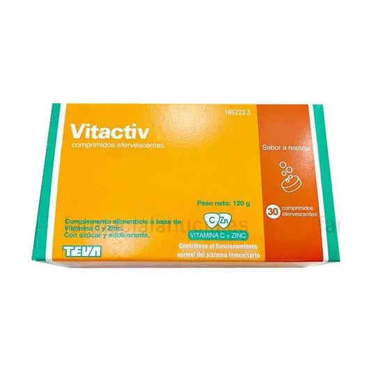 TEVA PHARMA Vitactiv 30 Brausetabletten 120 g Kosmetik