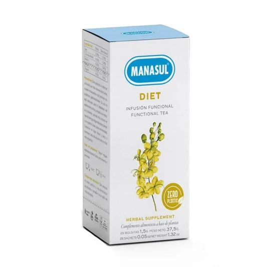 MANASUL Diet Bio 25 Sachets 37,5 g Kosmetikpflege