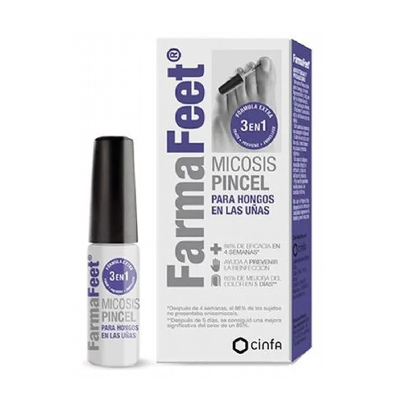 CINFA CINFA FarmaFeet Nagelpilz Mykose Formel 3 in 1 Pinsel 14 ml Nagelpflege