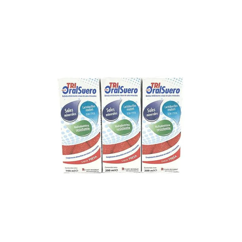 BIORAL BIORAL Trioralsuero Fresa 3er Pack 3 x 200 ml Kosmetikpflege
