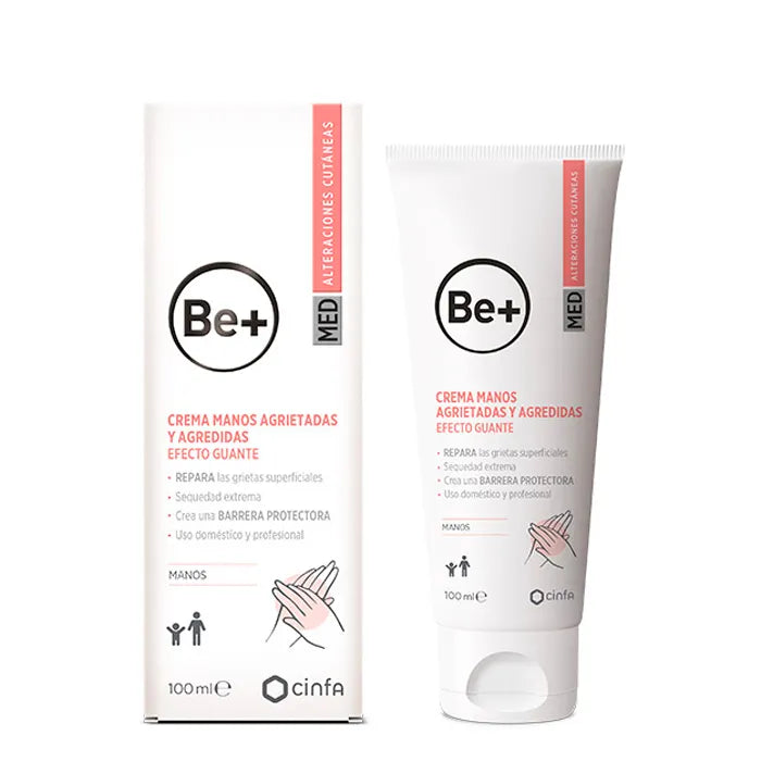 BE+ BE+ Med Creme für rissige Hände 100 ml Pflege bei trockener Haut
