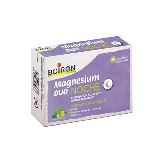 BOIRON Magnesium Duo Nacht 30 Kapseln Nahrungsergänzungsmittel Kosmetik