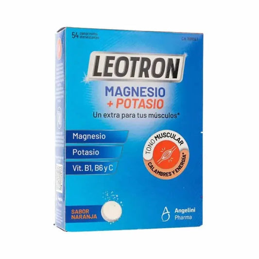 LEOTRON Magnesium+ Kalium 54 Tabletten Nahrungsergänzung Kosmetik