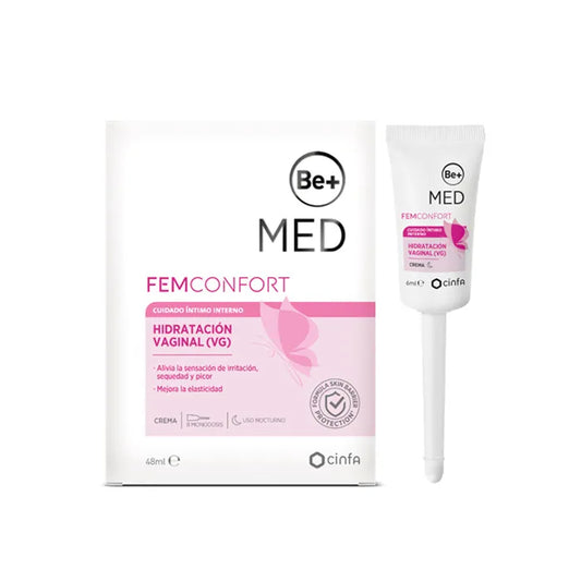 BE+ Innere Vaginal-Feuchtigkeitscreme 8X6 ml Gesichtscreme