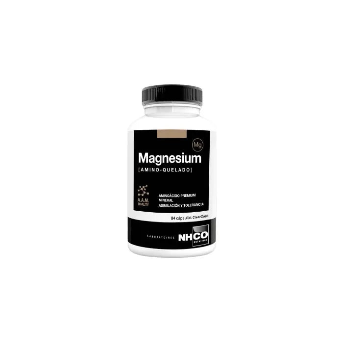 NHCO NHCO Magnesium-Amino-Chelat 84 Kapseln Nahrungsergänzungsmittel Kosmetik