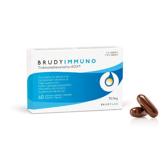 BRUDY LAB Brudy Immuno 60 Kapseln Nahrungsergänzungsmittel Kosmetik