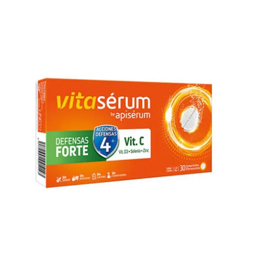 VITASERUM VITASERUM Defensas Forte Vitamin C 30 Tabletten Nahrungsergänzung