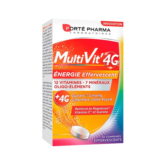 FORTÉ PHARMA Multivit 4 g Energy Brausetabletten 30 Stück Kosmetik