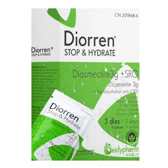 SEID LAB Diorren Stop & Moisturise 9 Sachets