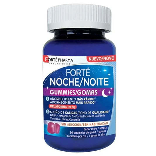 Forté Pharma Nacht Gummies 30 Bonbons