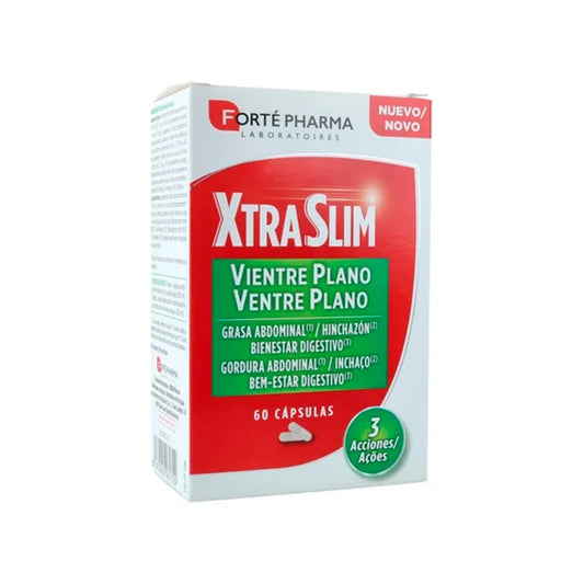 FORTÉ PHARMA Xtraslim Flacher Bauch 60 Kapseln Nahrungsergänzung Kosmetik