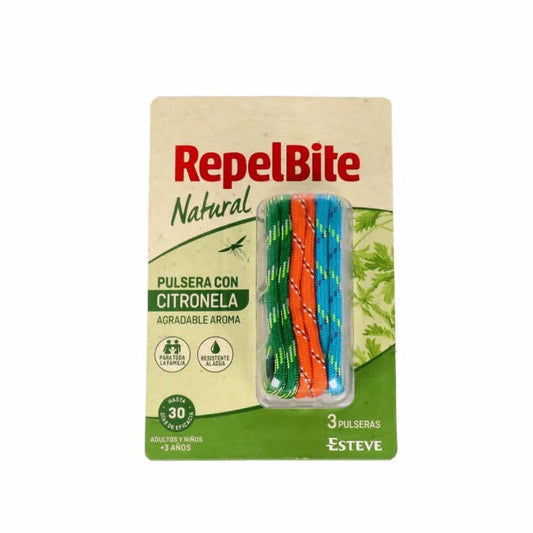 REPEL BITE Natura Armband mit Seilen zur Abwehr von Insekten Kosmetik
