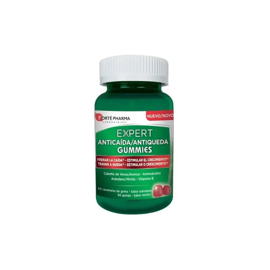 FORTÉ PHARMA Expert Anticaída 60 Gummies Nahrungsergänzung gegen Haarausfall