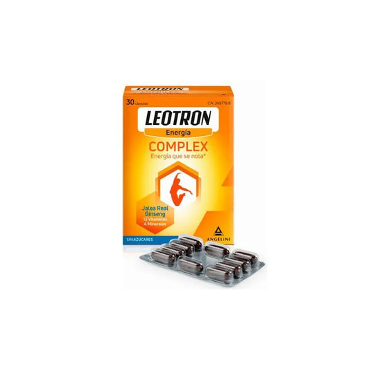 LEOTRON Complex Energia 30 Kapseln Nahrungsergänzung für Kosmetik