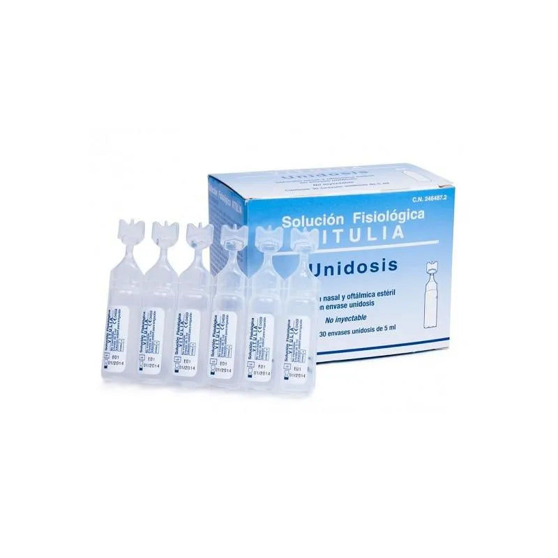 VITULIA VITULIA Solucion Fisiologica 30 x 5 ml physiologische Lösung Ampullen Kosmetik