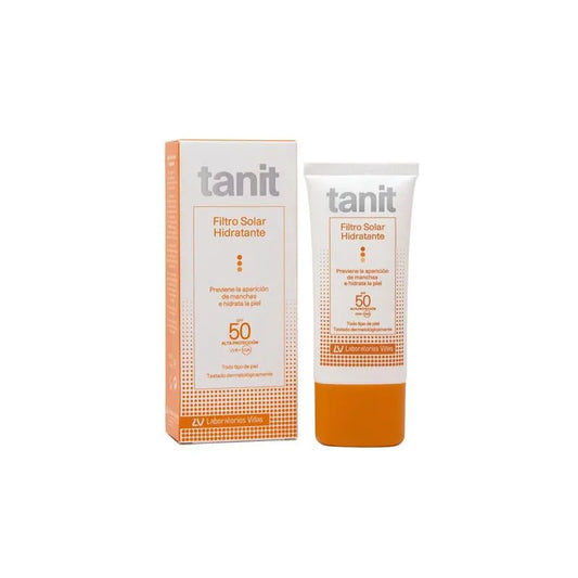 LABORATORIOS VIÑAS Tanit Feuchtigkeitsspendender Sonnenschutz SPF 50 50 ml Kosmetik