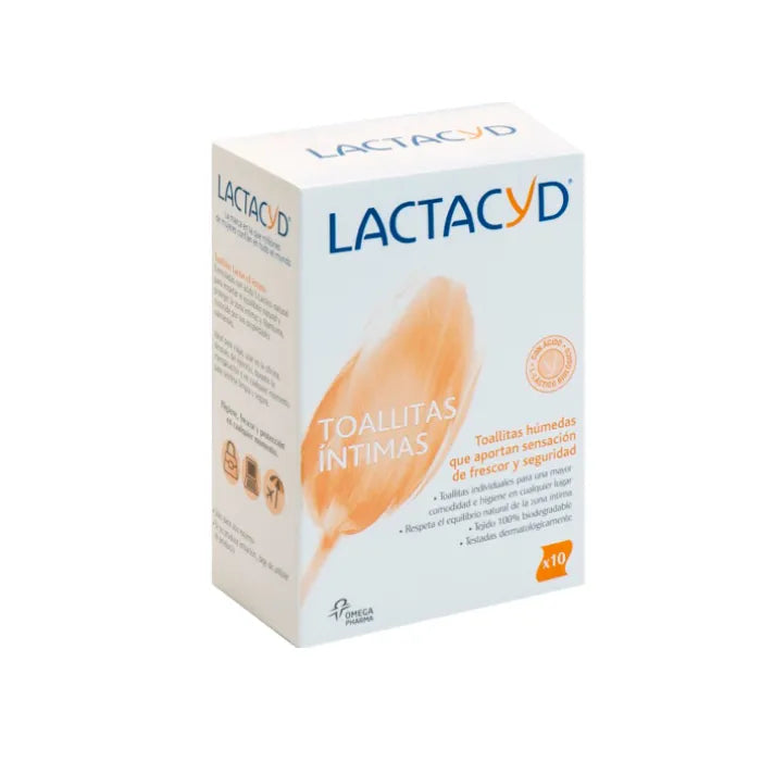 Lactacyd Intime Tücher 10 Einheiten