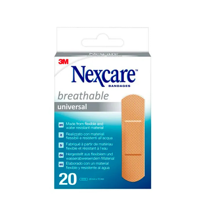 Nexcare Plastik 20 Streifen 19x76mm