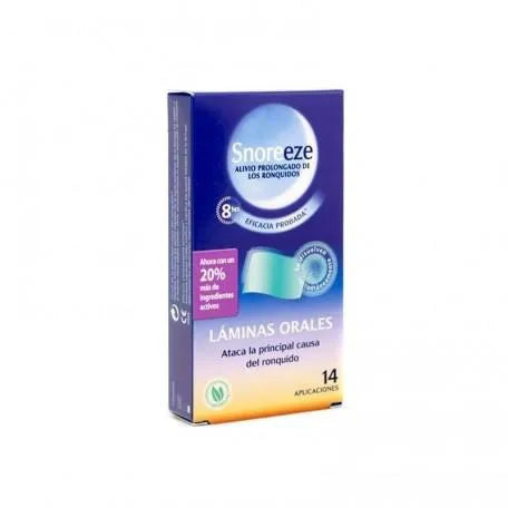 TEVA PHARMA TEVA PHARMA Snoreeze Laminas Orales gegen Schnarchen 14 Stück Kosmetik