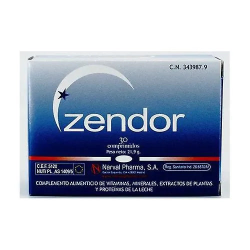 NAVAL PHARMA NAVAL PHARMA Zendor 30 Comprimidos Kosmetikpräparat