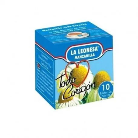 LA LEONESA LA LEONESA Manzanilla Kamillentee 10 Teebeutel Kosmetik