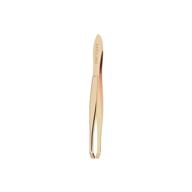 BETER BETER Gilded Crab Pinzette mit spitzer Spitze für präzises Zupfen Kosmetik