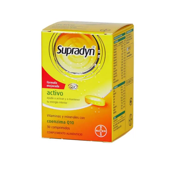 SUPRADYN SUPRADYN Supradyn Activo Q10 30 Tabletten Nahrungsergänzung Kosmetik