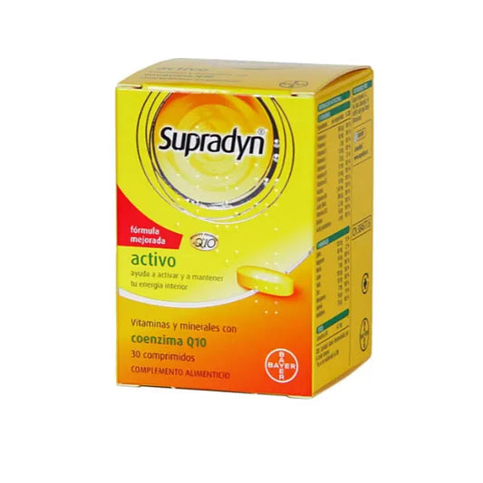 SUPRADYN SUPRADYN Supradyn Activo Q10 30 Tabletten Nahrungsergänzung Kosmetik