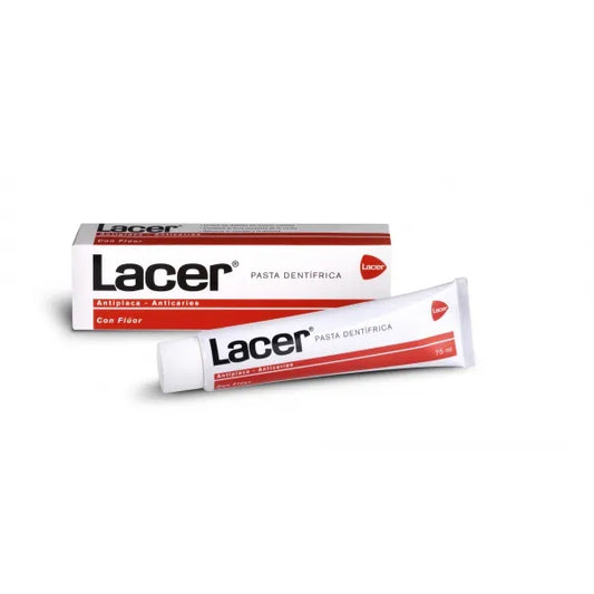 Lacer Fluor-Zahnpasta Mit 75 ml