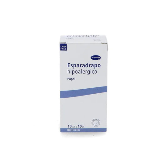 HARTMANN Hypoallergenes Papier-Klebeband 10 m Länge 10 cm Breite Kosmetik