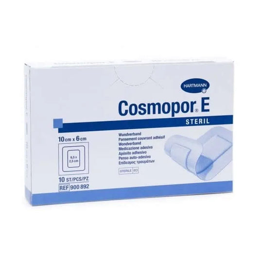 Hartmann Cosmopor E Steril Wundverband 10X6cm 10 Einheiten