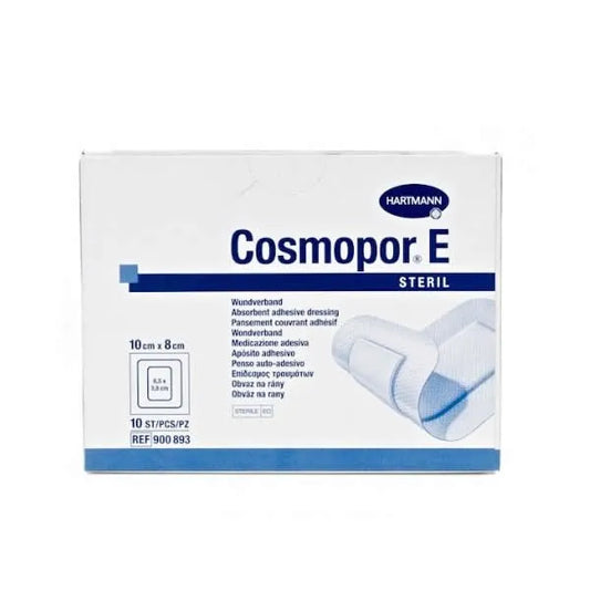 Hartmann Cosmopor E Steril Wundverband 10X8cm 10 Einheiten