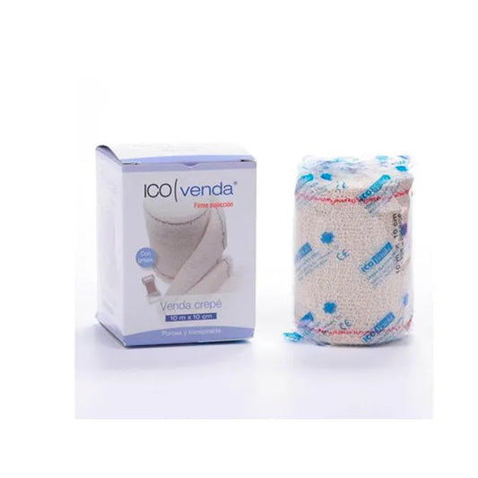 ICO Bandage Crepe 10 x 10 cm sterile Wundauflage Kosmetik