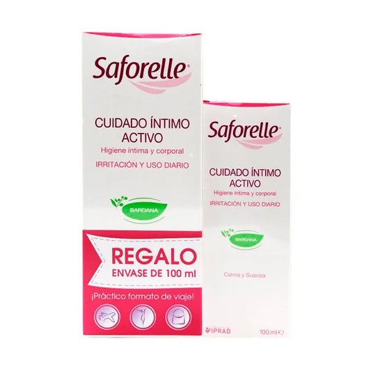 SAFORELLE Intimpflege 250 ml mit 100 ml Geschenk Set Kosmetik