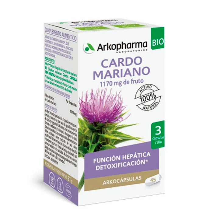 Arkopharma Mariendistel 45 Kapseln