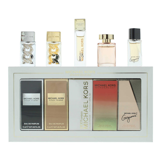 Michael Kors Miniatures Eau de Parfum Set für Frauen – 5 x 5 ml Mini-Düfte
