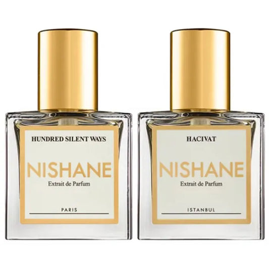 NISHANE Hundred Silent Ways und Hacivat Duftset 2 x 15 ml Reisegröße Kosmetik