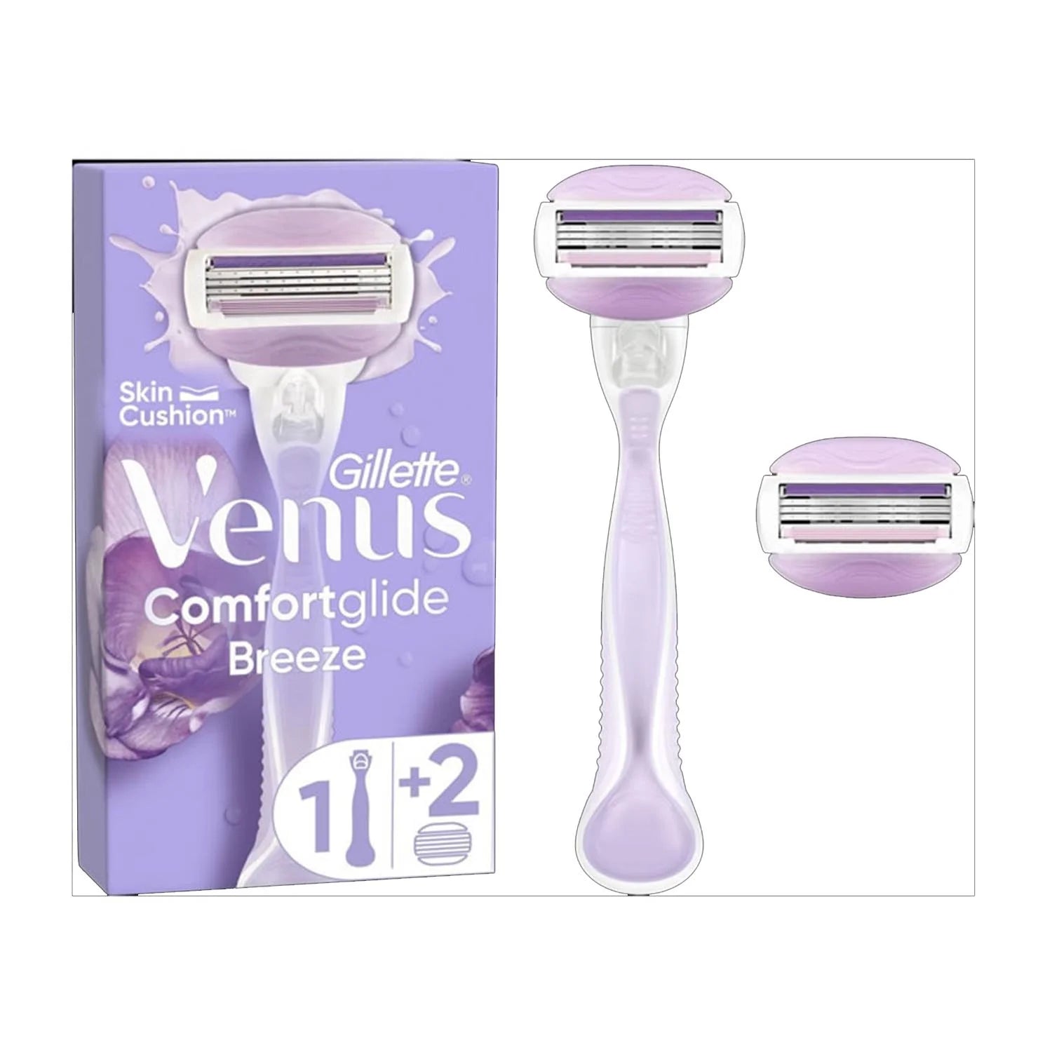GILLETTE Gillette Venus Breeze Ersatzklingen 3 Stück Rasierklingen Nachfüllpack Kosmetik