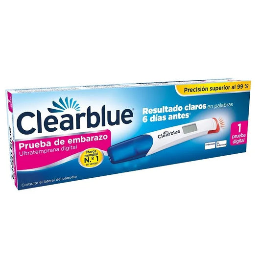 CLEARBLUE Schwangerschaftstest Früherkennung Klare Ergebnisse 1 Stück Kosmetik