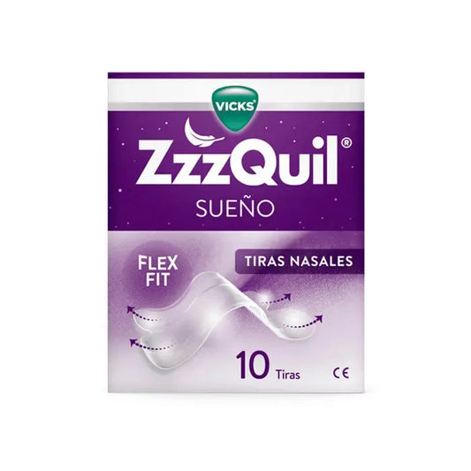 ZZQUIL ZZQUIL Sleep Nasenstreifen 10 Stück zur Anwendung bei verstopfter Nase Kosmetik