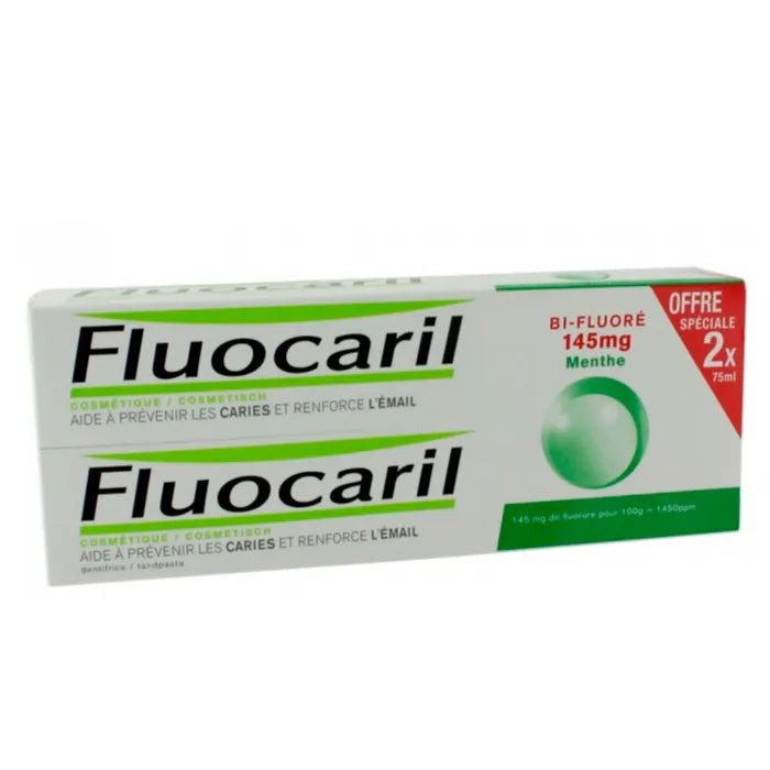 FLUOCARIL FLUOCARIL Bi-Fluoride Mint Zahnpasta 145 mg 2 x 75 ml Kosmetik