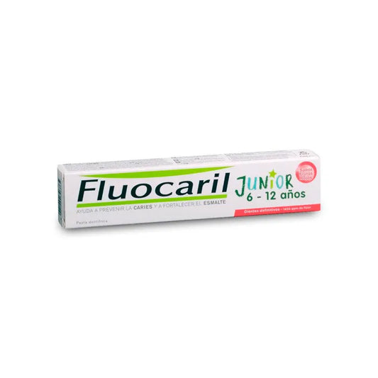 FLUOCARIL Junior Rotes Fruchtgel 75 ml Zahngel für Kinder Kosmetik