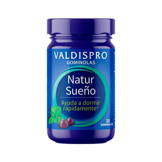 VALDISPRO Natur Sleep 30 Gummies Nahrungsergänzungsmittel zur Unterstützung des Schlafs Kosmetik