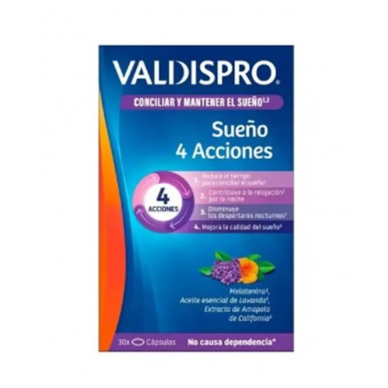 VALDISPRO VALDISPRO Ganzheitlicher Schlaf 30 Zweischicht-Tabletten Nahrungsergänzung Kosmetik