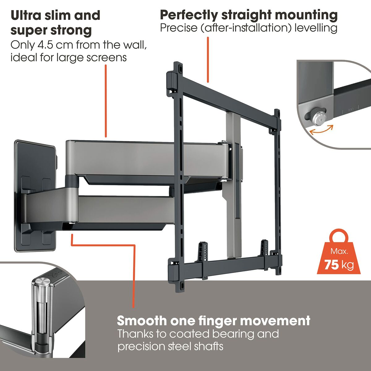 Vogel's Tv Halterung Vogel's Tvm5855 Negro 55&quot; 100&quot;