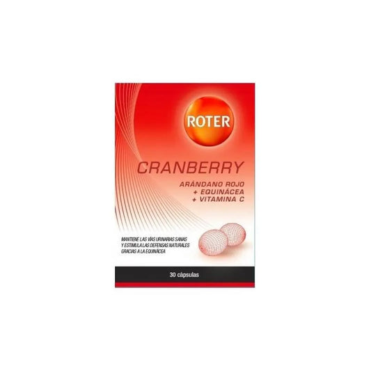 VEMEDIA Roter Cranberry Arándano Rojo 30 Kapseln Nahrungsergänzung Kosmetik