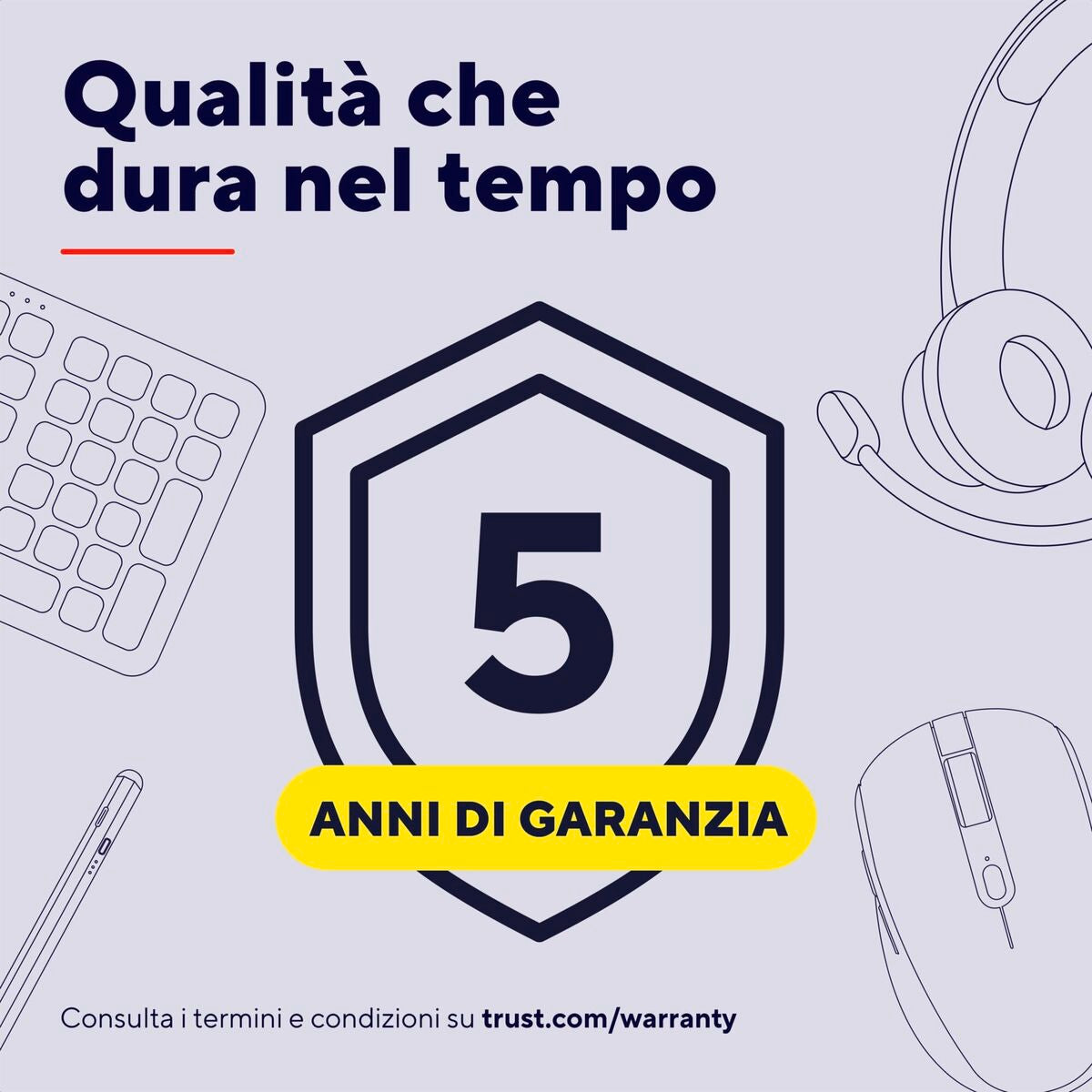 Trust Kopfhörer Trust 25462 Schwarz