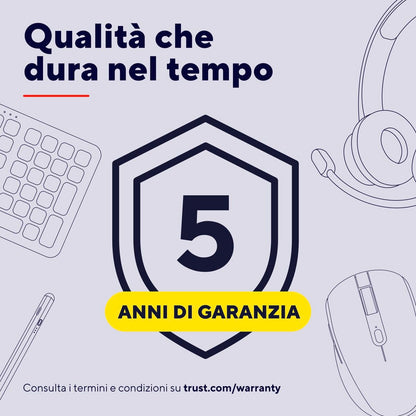 Trust Kopfhörer Trust 25462 Schwarz