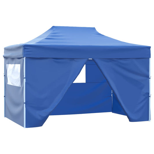 Faltzelt Pop-Up Mit 4 Seitenteilen 3X4,5 M