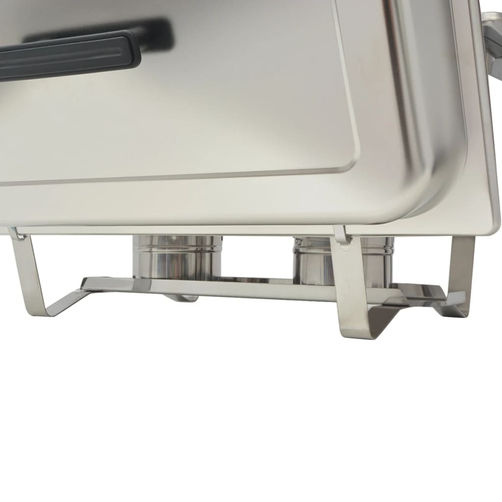 Chafing Dish Set 3-Tlg. Edelstahl